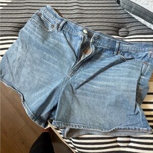 American Eagle Outfitters Light Blue Jean Shorts